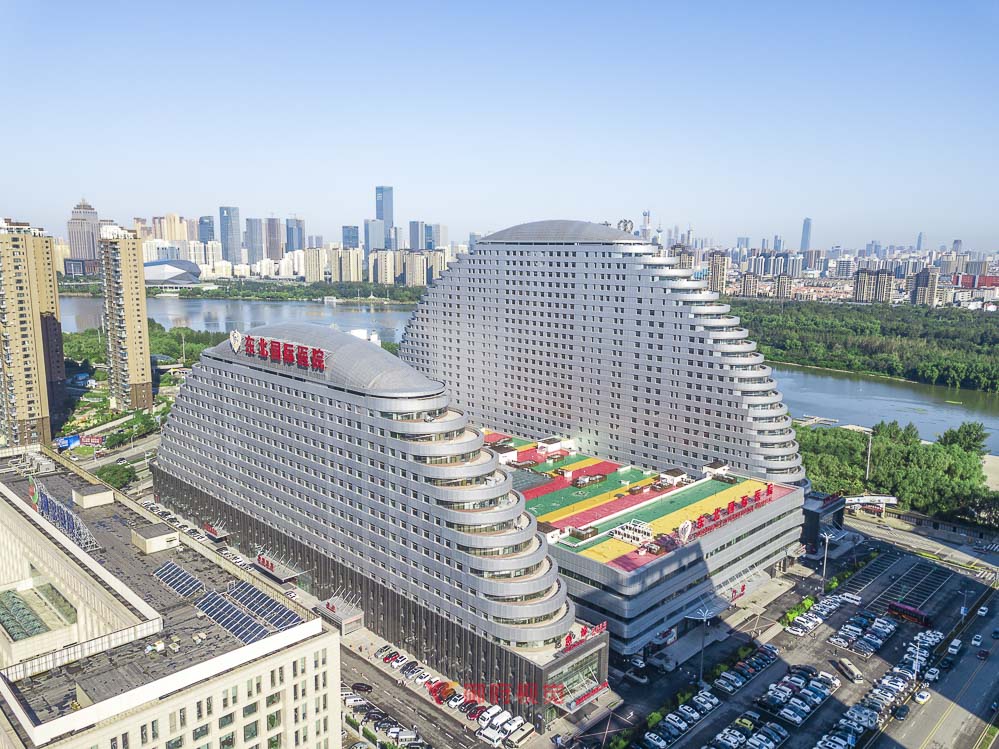东北国际医院建筑摄影