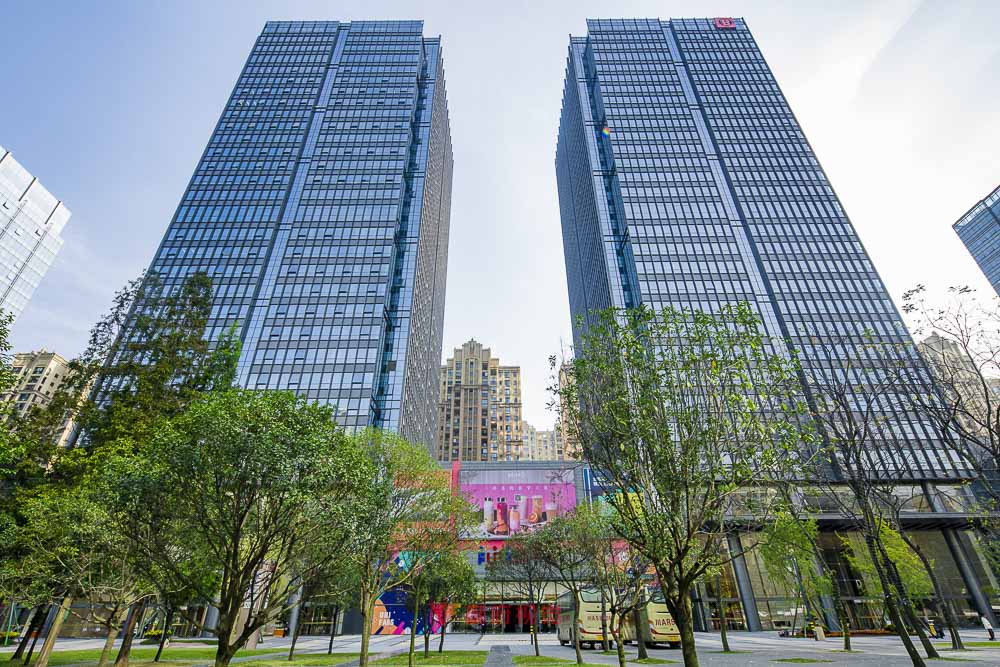 成都中海国际中心商业建筑摄影