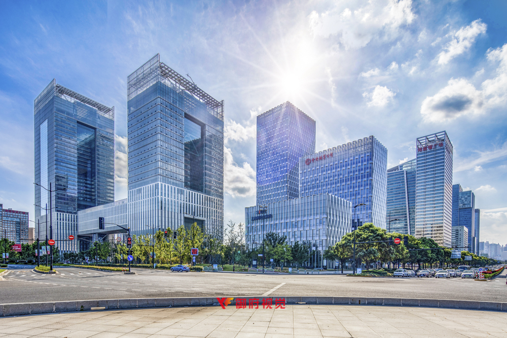 不锈钢建筑摄影