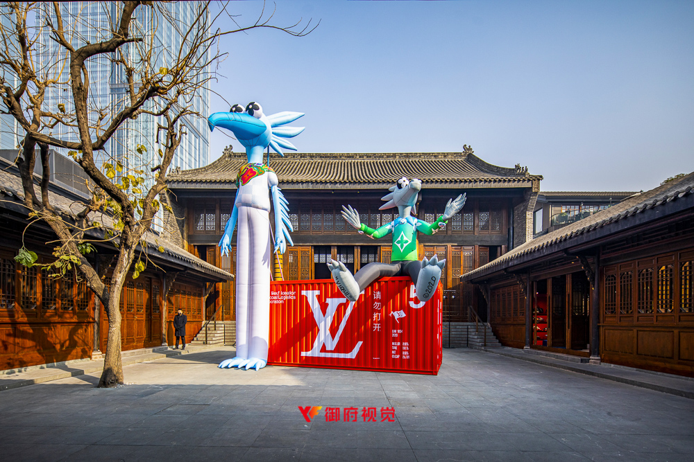 成都太古里,LV,路易威登,奢侈品店铺,展厅摄影