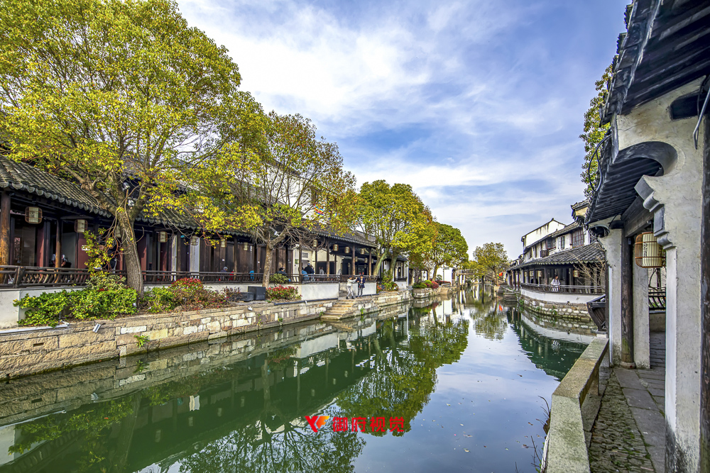 苏州黎里古镇,景区亮化,亮化拍摄,古镇建筑摄影