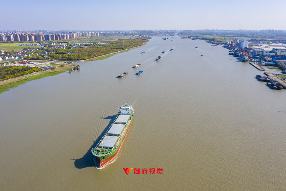城市广告片,拍摄,宣传,闵行黄浦江,码头,水运繁忙