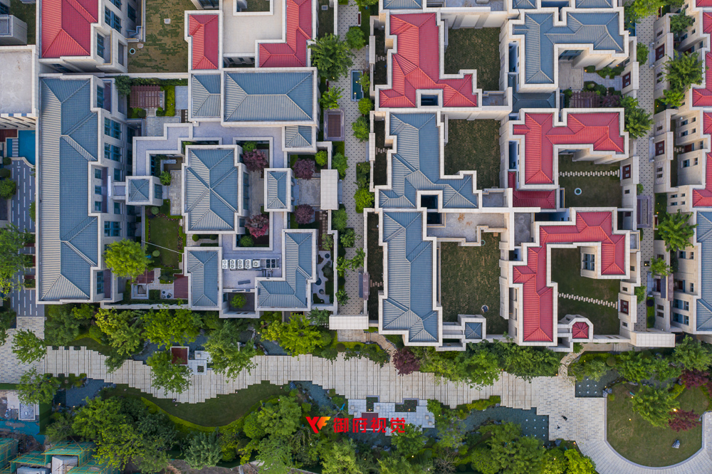 洛阳建筑摄影,银润玫瑰园,房地产摄影,别墅广告片拍摄