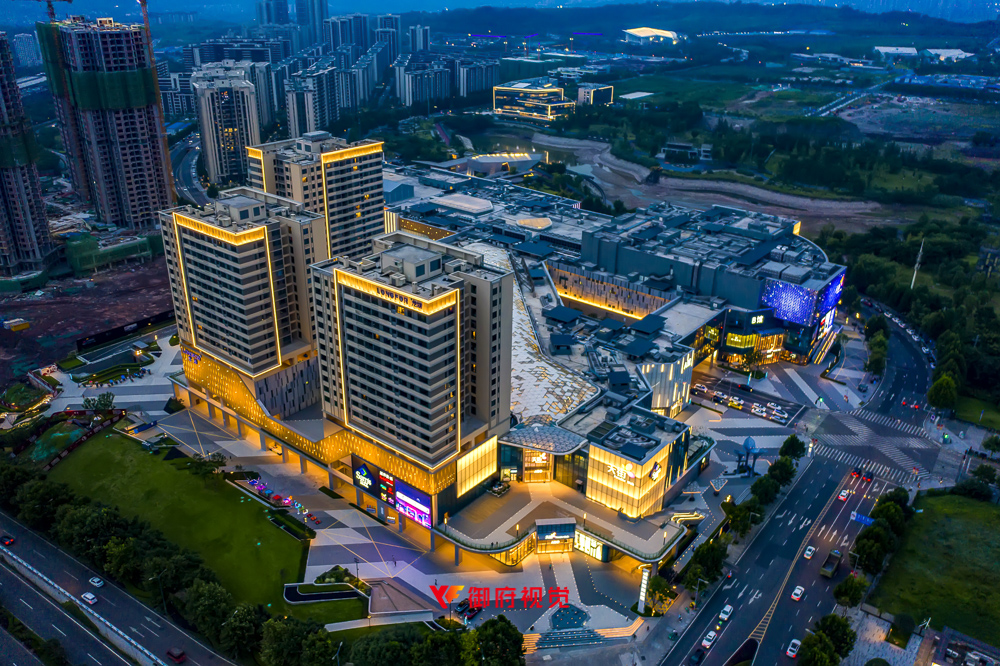重庆龙湖,礼嘉天街,商业建筑摄影,建筑广告摄影