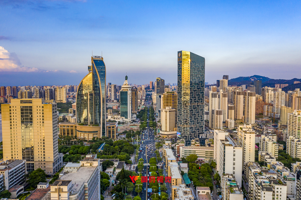 夏商集团,夏商大厦,写字楼广告摄影