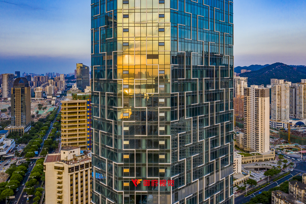 夏商集团,夏商大厦,写字楼广告摄影