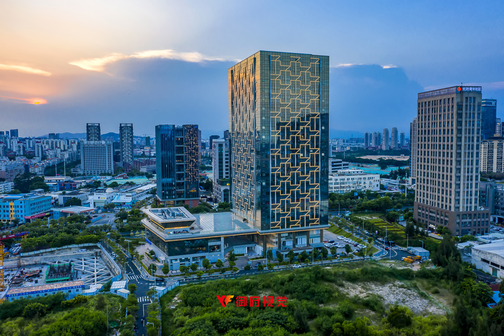 厦门才子汇,商务楼广告,建筑摄影