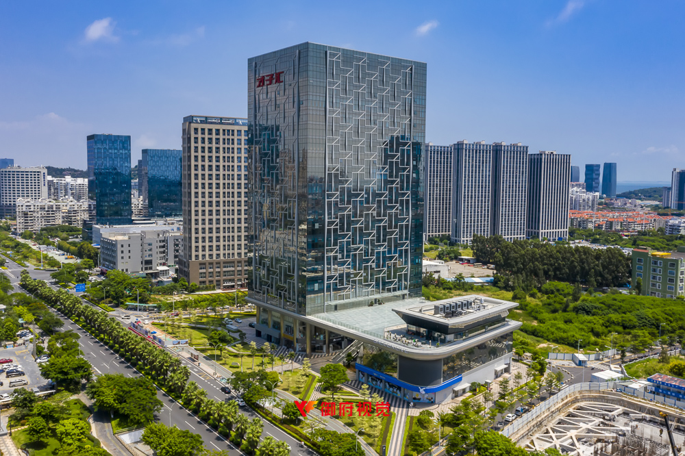 厦门才子汇,商务楼广告,建筑摄影